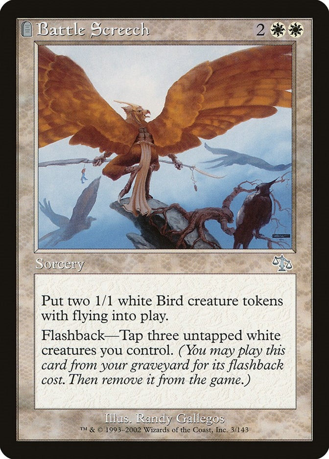 Image for Battle Screech (3) (JUD) - Magic: The Gathering
