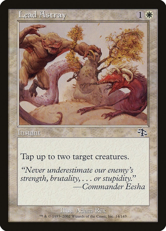 Image for Lead Astray (14) (JUD) - Magic: The Gathering