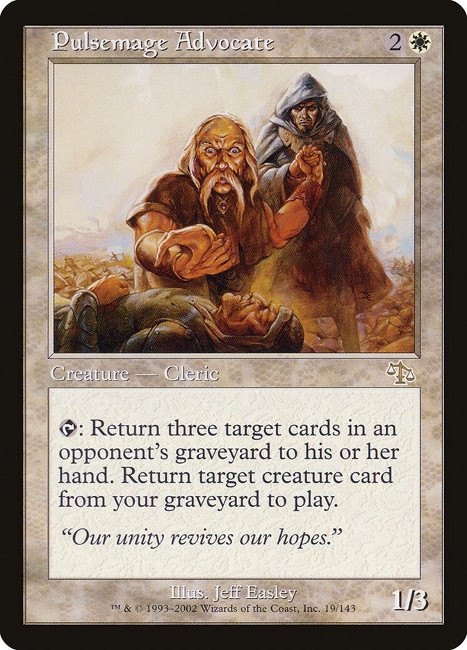 Image for Pulsemage Advocate (19) (JUD) - Magic: The Gathering
