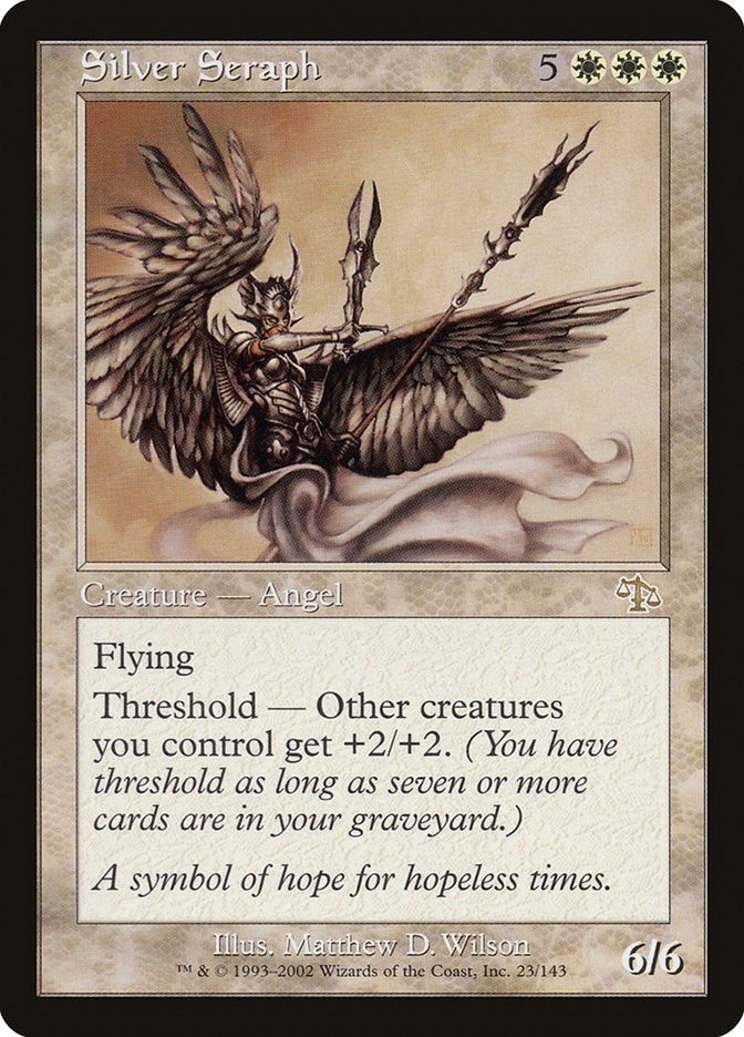 Image for Silver Seraph (23) (JUD) - Magic: The Gathering