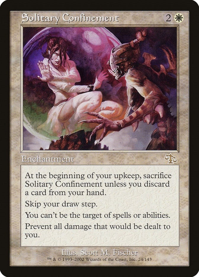 Image for Solitary Confinement (24) (JUD) - Magic: The Gathering