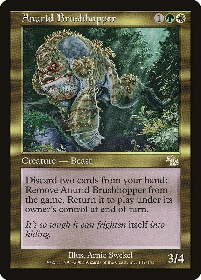 Image for Anurid Brushhopper (137) (JUD) - Magic: The Gathering