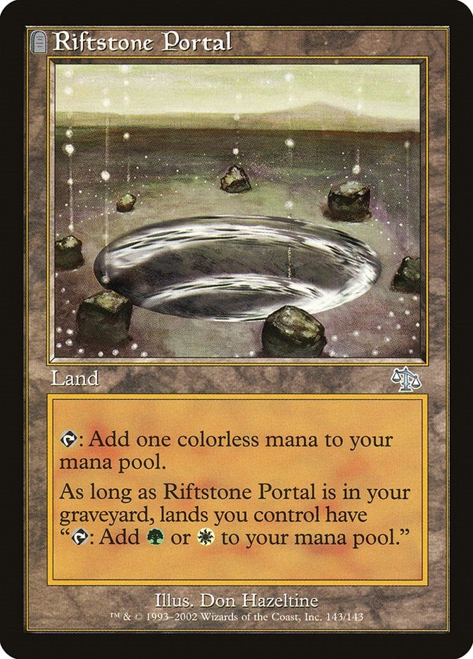 Image for Riftstone Portal (143) (JUD) - Magic: The Gathering