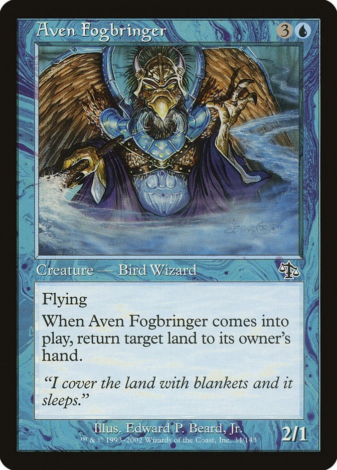 Image for Aven Fogbringer (34) (JUD) - Magic: The Gathering