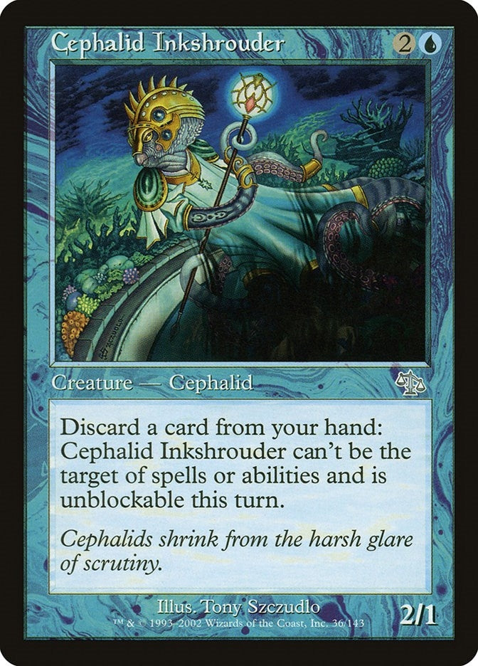 Image for Cephalid Inkshrouder (36) (JUD) - Magic: The Gathering