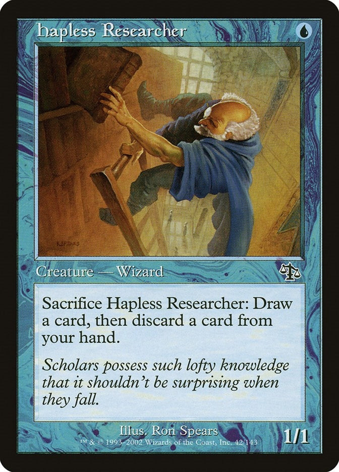 Image for Hapless Researcher (42) (JUD) - Magic: The Gathering