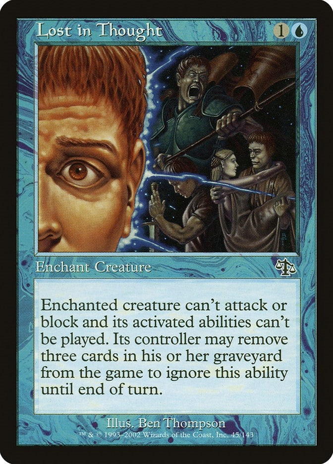 Image for Lost in Thought (45) (JUD) - Magic: The Gathering
