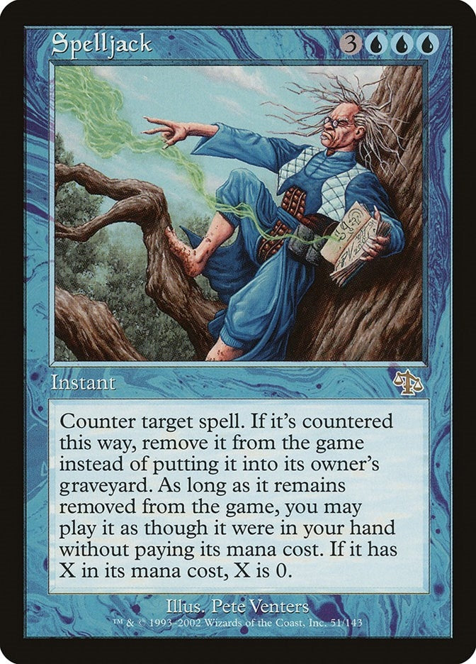 Image for Spelljack (51) (JUD) - Magic: The Gathering