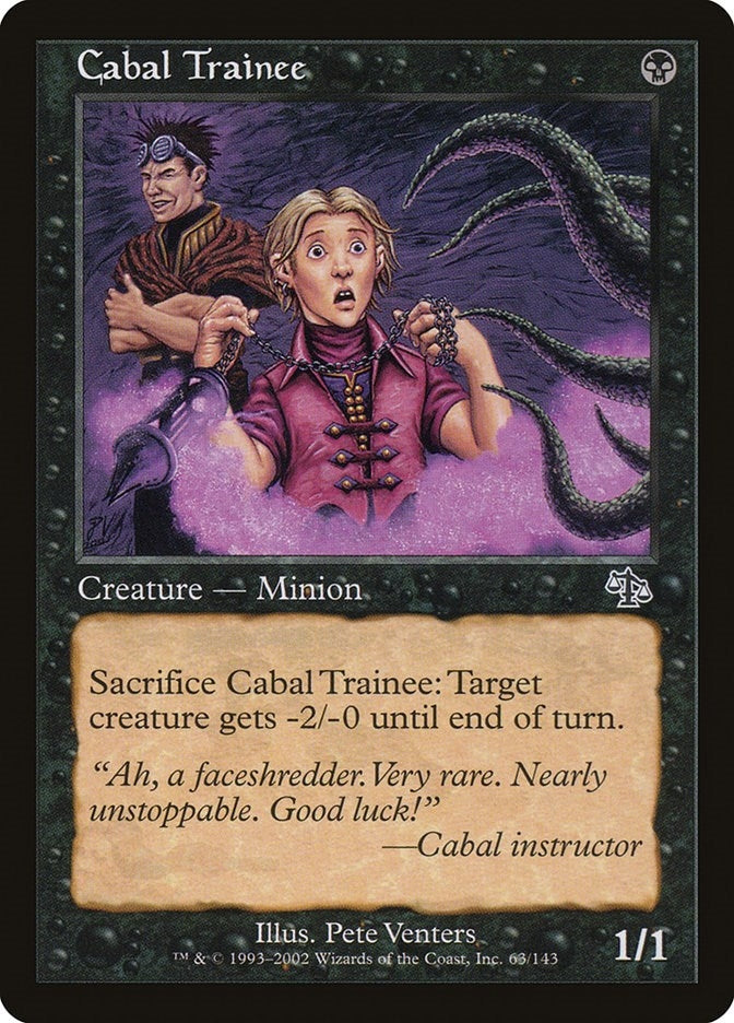 Image for Cabal Trainee (63) (JUD) - Magic: The Gathering