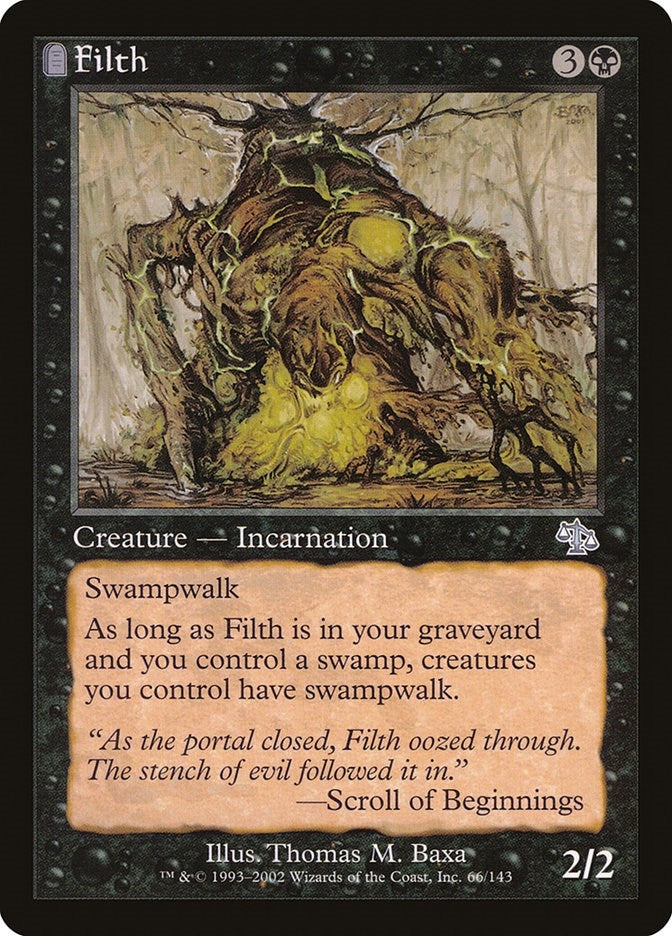 Image for Filth (66) (JUD) - Magic: The Gathering