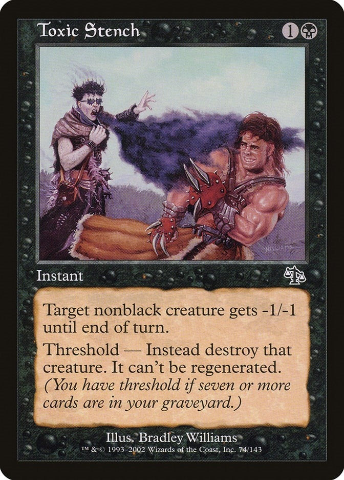 Image for Toxic Stench (74) (JUD) - Magic: The Gathering