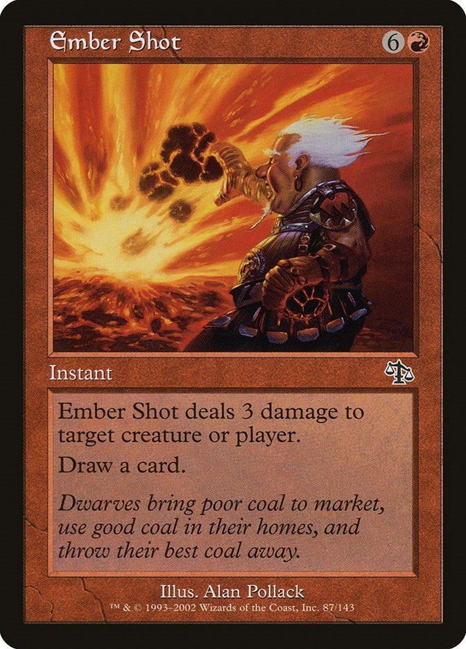 Image for Ember Shot (87) (JUD) - Magic: The Gathering