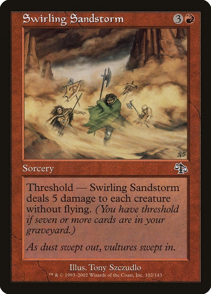 Image for Swirling Sandstorm (102) (JUD) - Magic: The Gathering