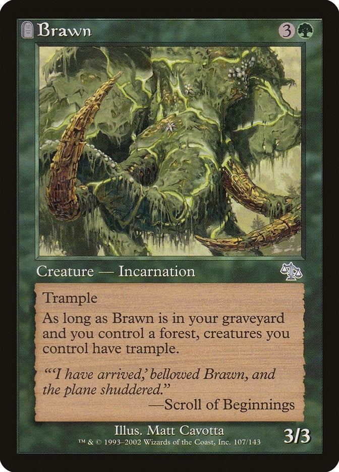 Image for Brawn (107) (JUD) - Magic: The Gathering