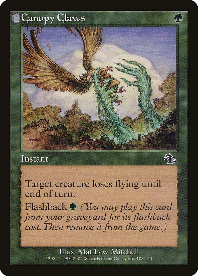 Image for Canopy Claws (108) (JUD) - Magic: The Gathering