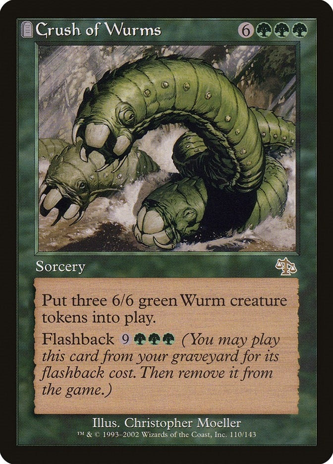 Image for Crush of Wurms (110) (JUD) - Magic: The Gathering