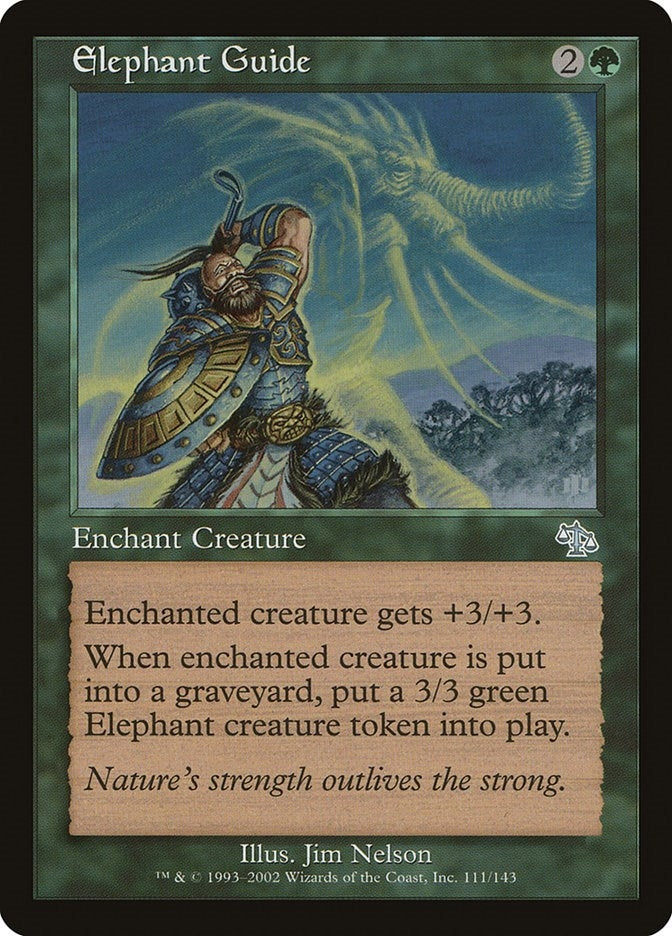 Image for Elephant Guide (111) (JUD) - Magic: The Gathering