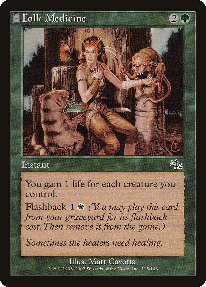 Image for Folk Medicine (115) (JUD) - Magic: The Gathering