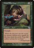 Image for Giant Warthog (118) (JUD) - Magic: The Gathering