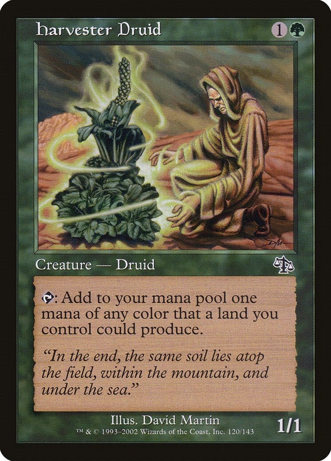 Image for Harvester Druid (120) (JUD) - Magic: The Gathering