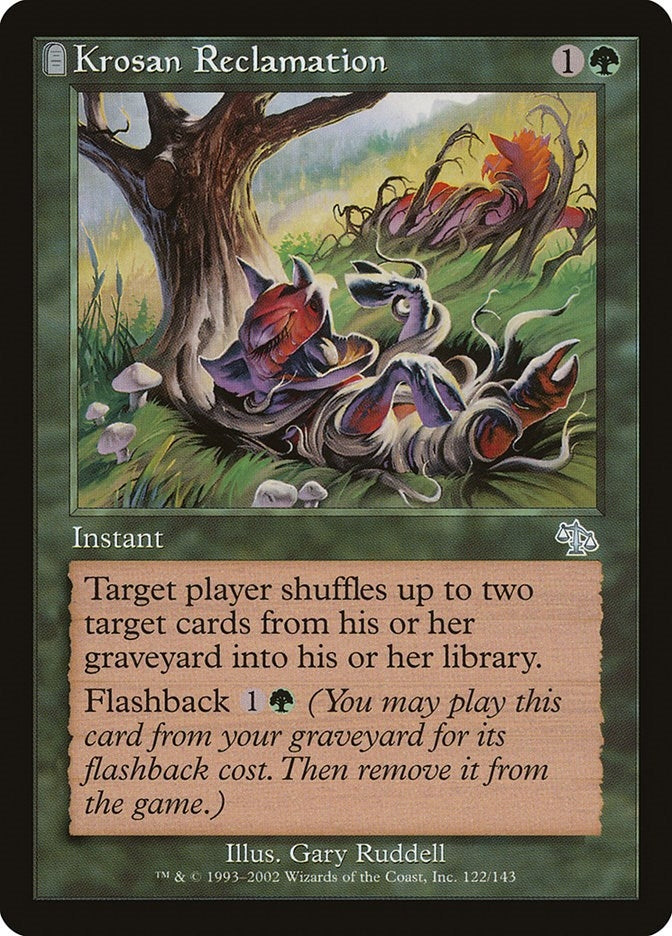Image for Krosan Reclamation (122) (JUD) - Magic: The Gathering