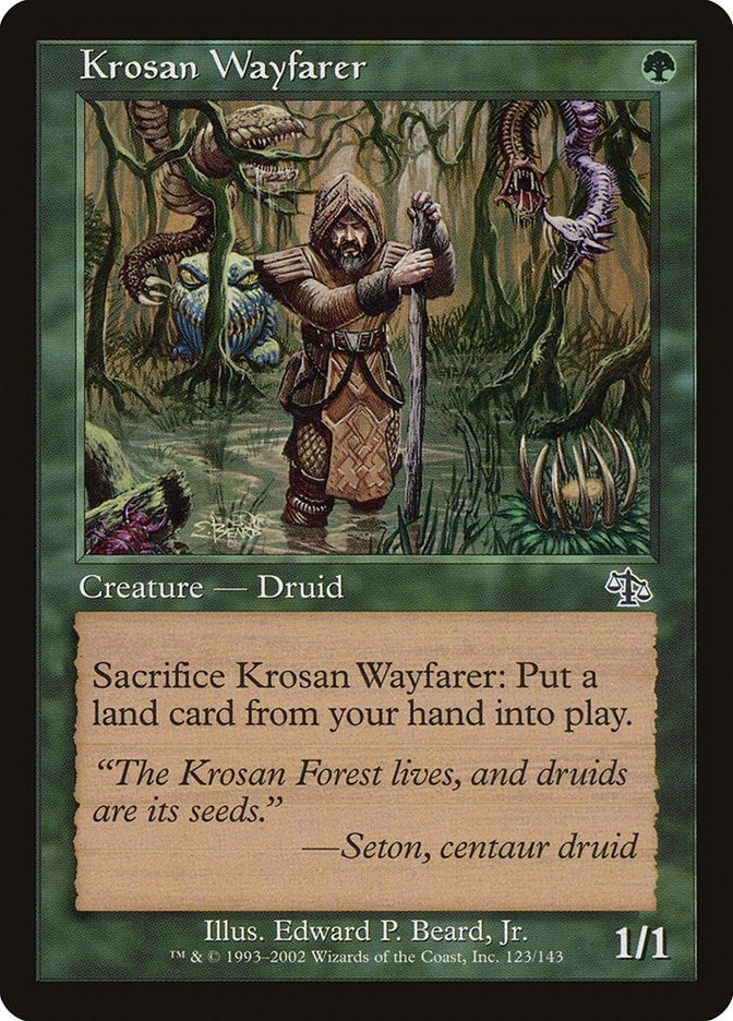 Image for Krosan Wayfarer (123) (JUD) - Magic: The Gathering
