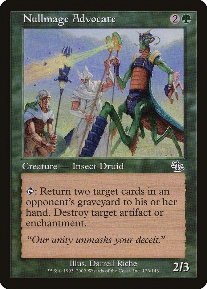 Image for Nullmage Advocate (126) (JUD) - Magic: The Gathering