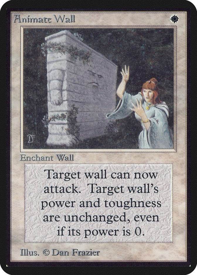Image for Animate Wall (LEA) - Magic: The Gathering