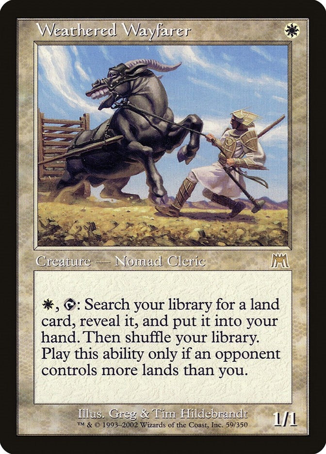 Image for Weathered Wayfarer (59) (ONS) - Magic: The Gathering