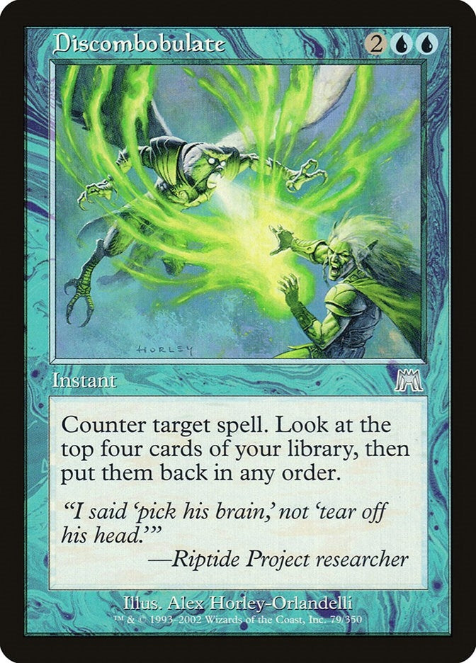 Image for Discombobulate (79) (ONS) - Magic: The Gathering