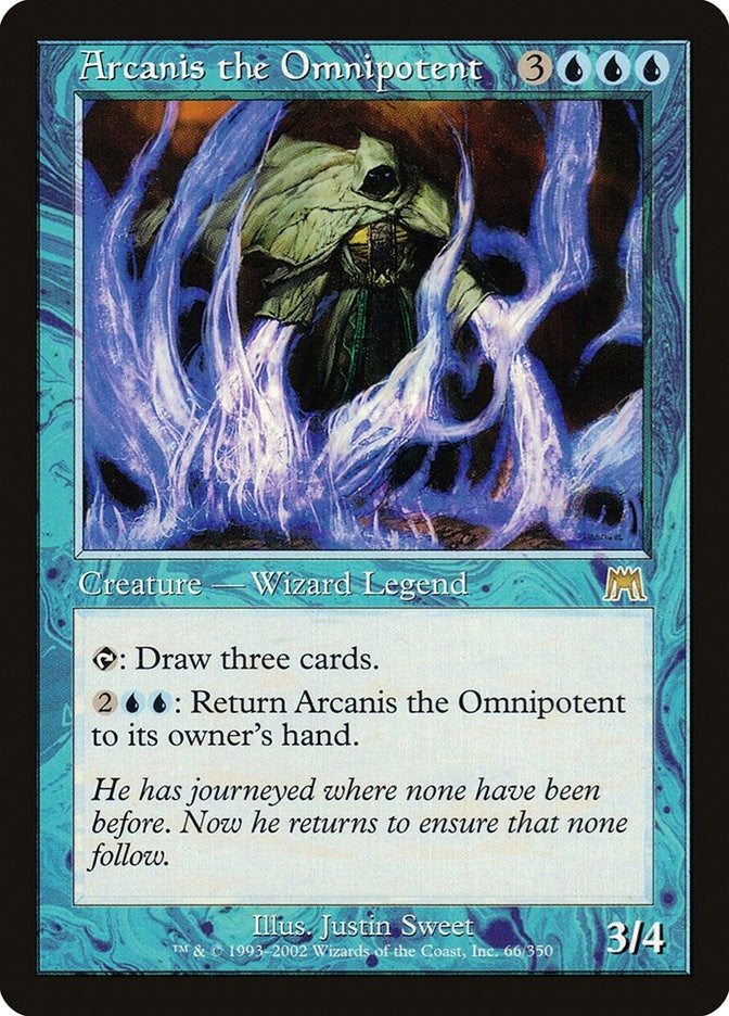 Image for Arcanis the Omnipotent (66) (ONS) - Magic: The Gathering
