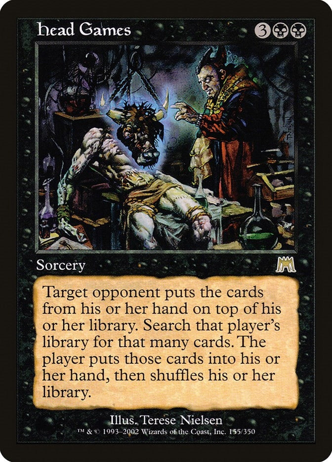 Image for Head Games (155) (ONS) - Magic: The Gathering
