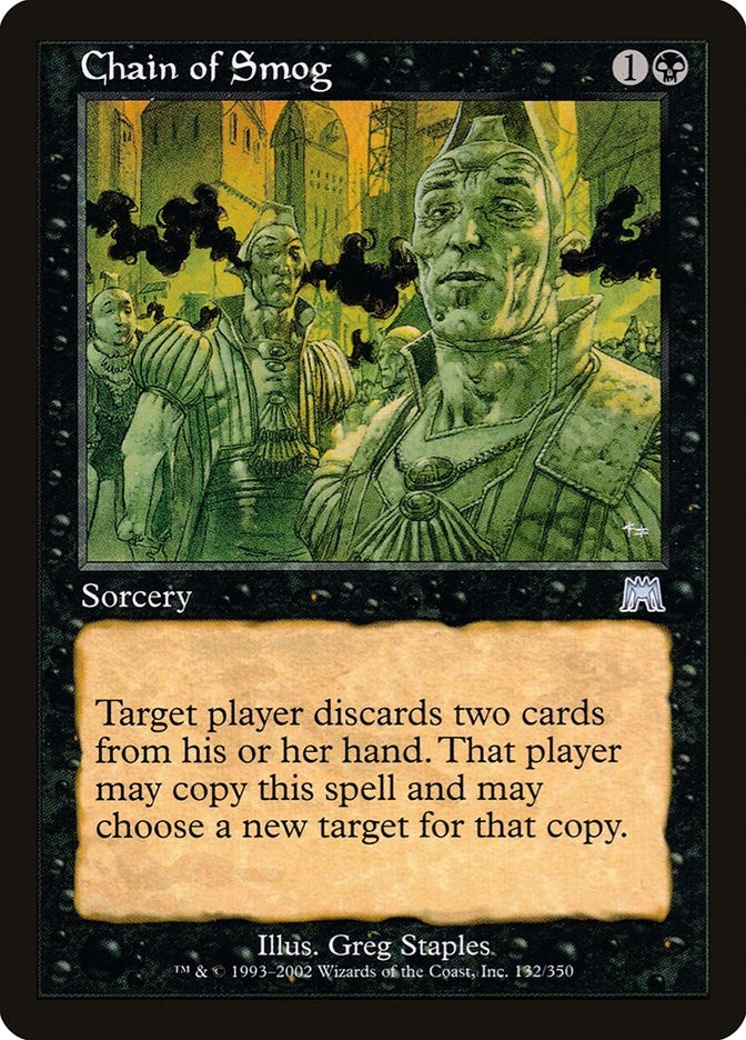 Image for Chain of Smog (132) (ONS) - Magic: The Gathering