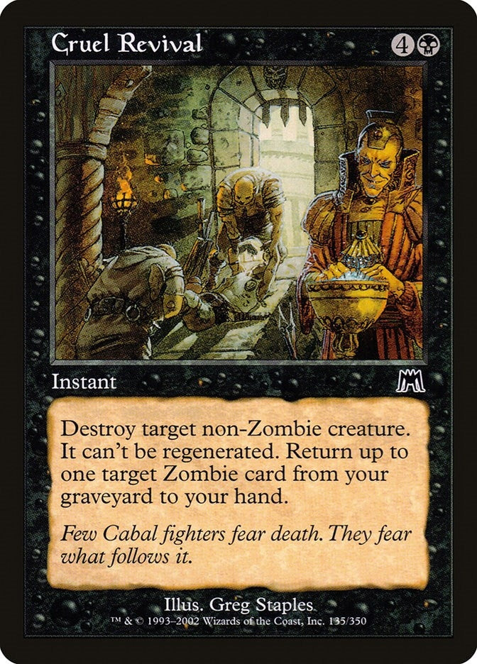 Image for Cruel Revival (135) (ONS) - Magic: The Gathering