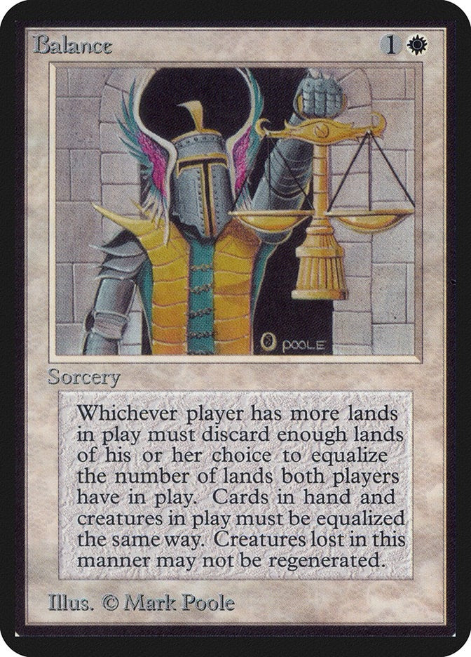 Image for Balance (LEA) - Magic: The Gathering