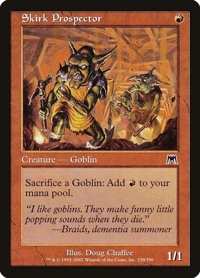 Image for Skirk Prospector (230) (ONS) - Magic: The Gathering