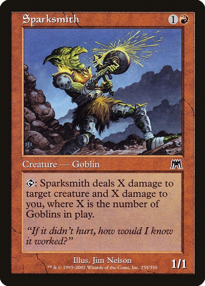 Image for Sparksmith (235) (ONS) - Magic: The Gathering