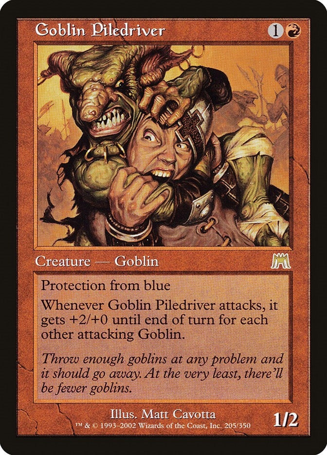 Image for Goblin Piledriver (205) (ONS) - Magic: The Gathering