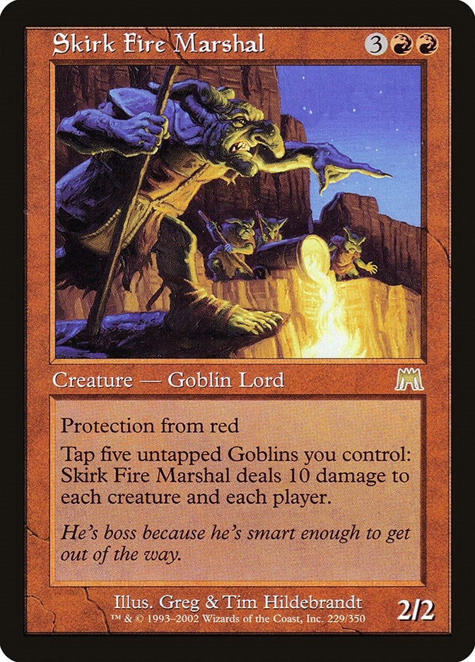 Image for Skirk Fire Marshal (229) (ONS) - Magic: The Gathering