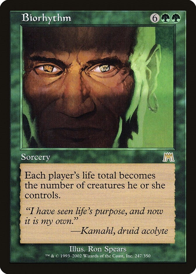 Image for Biorhythm (247) (ONS) - Magic: The Gathering