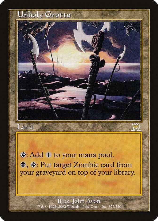 Image for Unholy Grotto (327) (ONS) - Magic: The Gathering