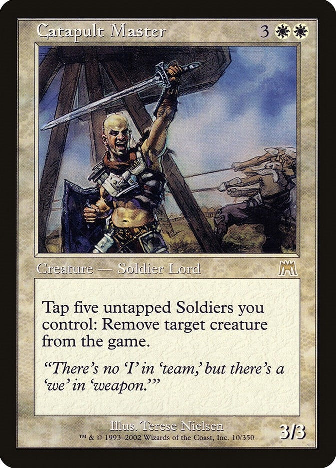 Image for Catapult Master (10) (ONS) - Magic: The Gathering