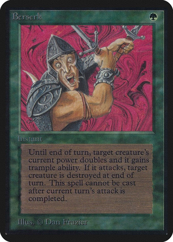 Image for Berserk (LEA) - Magic: The Gathering