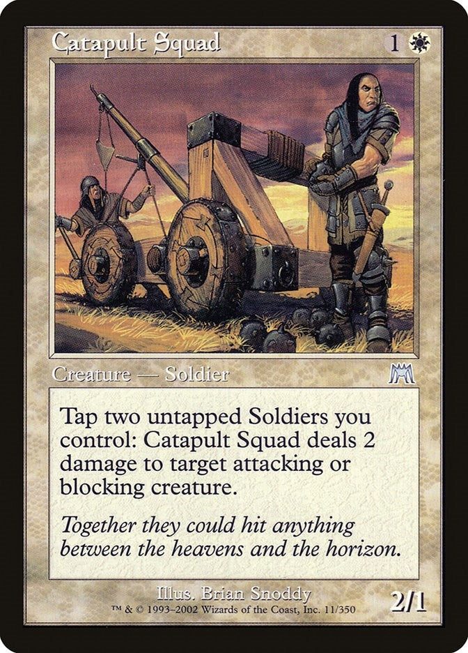 Image for Catapult Squad (11) (ONS) - Magic: The Gathering