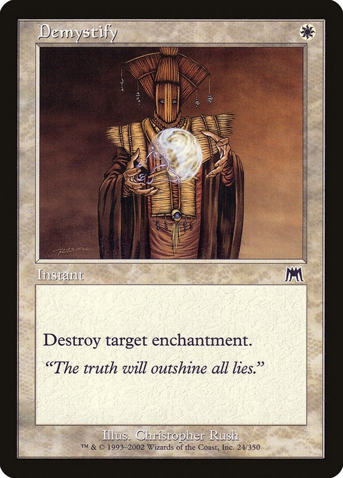 Image for Demystify (24) (ONS) - Magic: The Gathering