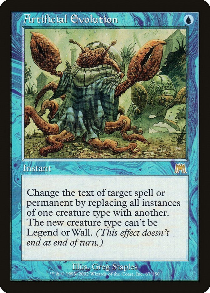 Image for Artificial Evolution (67) (ONS) - Magic: The Gathering