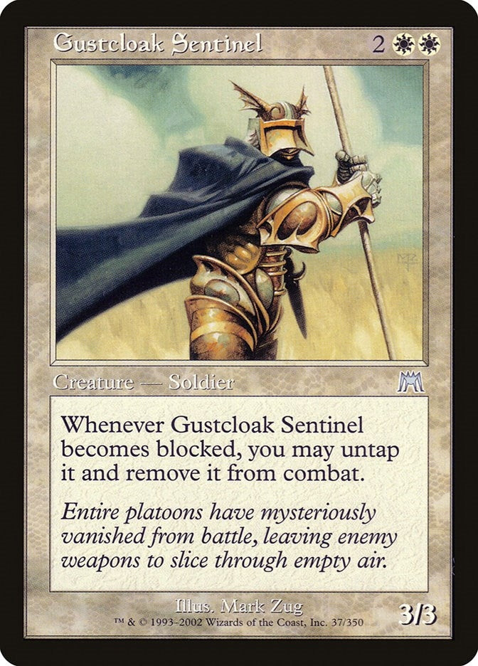 Image for Gustcloak Sentinel (37) (ONS) - Magic: The Gathering