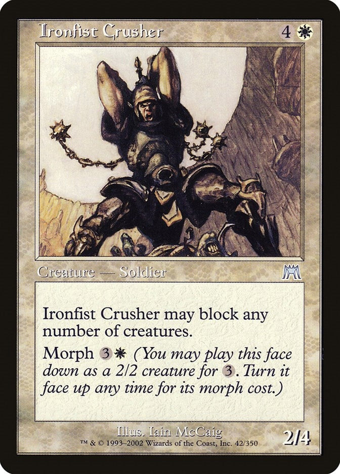 Image for Ironfist Crusher (42) (ONS) - Magic: The Gathering