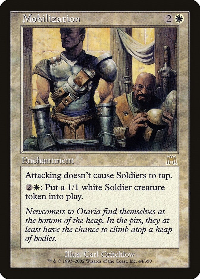Image for Mobilization (44) (ONS) - Magic: The Gathering