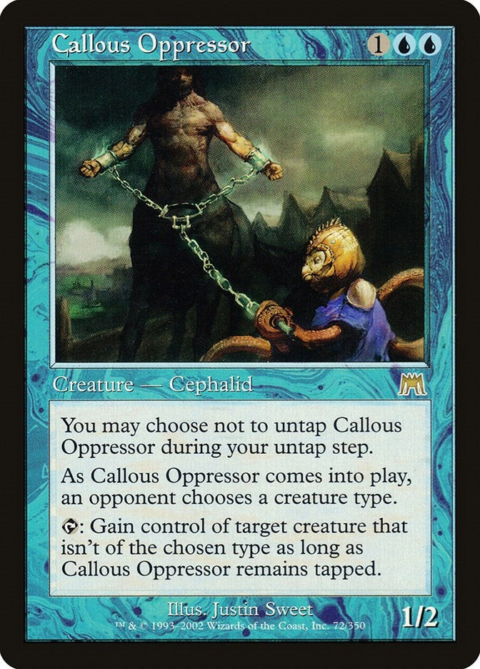 Image for Callous Oppressor (72) (ONS) - Magic: The Gathering